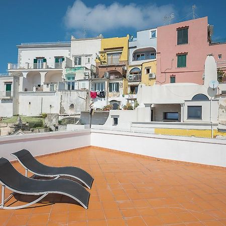 La Procidana House - Corricella Exlusive Terrace Villa Dış mekan fotoğraf
