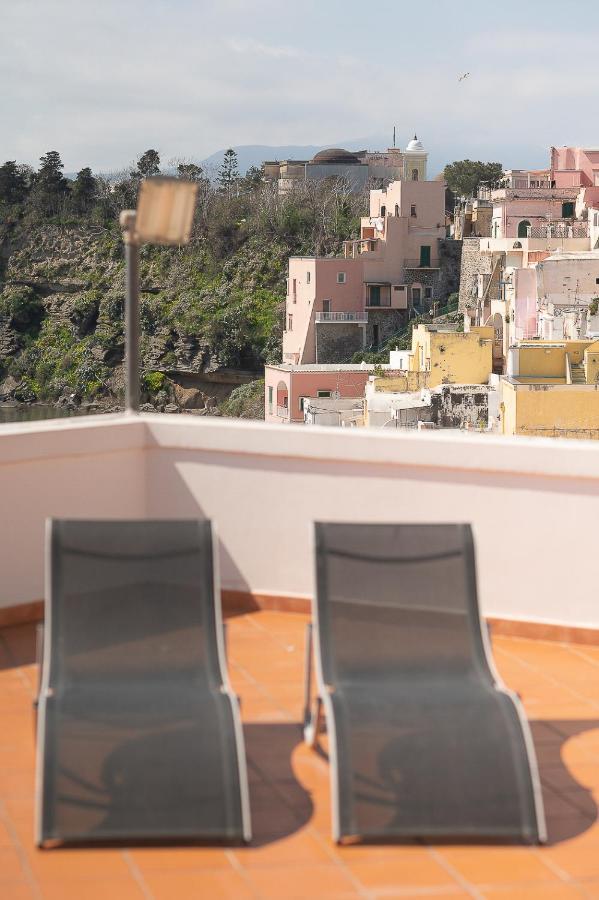 La Procidana House - Corricella Exlusive Terrace Villa Dış mekan fotoğraf