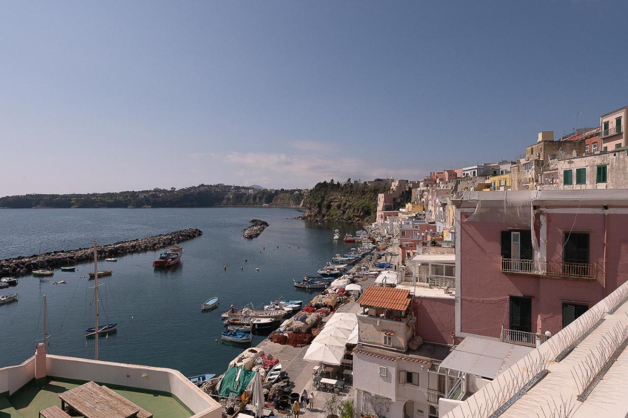 La Procidana House - Corricella Exlusive Terrace Villa Dış mekan fotoğraf